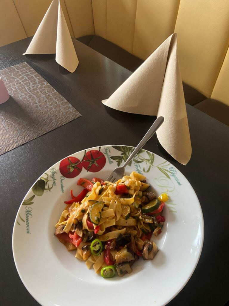 Tagliatelle all‘ verdure